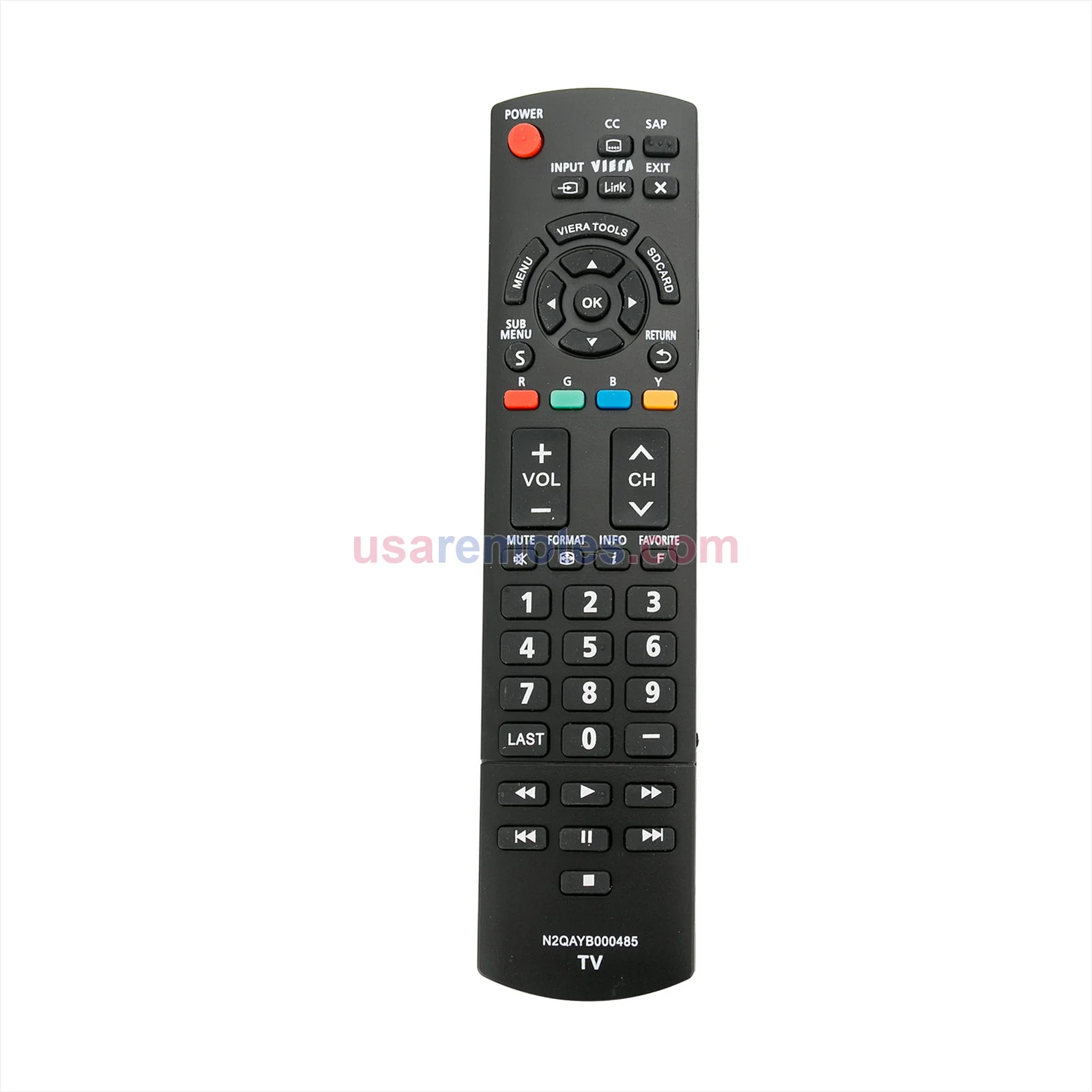 Panasonic TZZ00000845A remote control replacement Panasonic TZZ00000845A remote control replacement