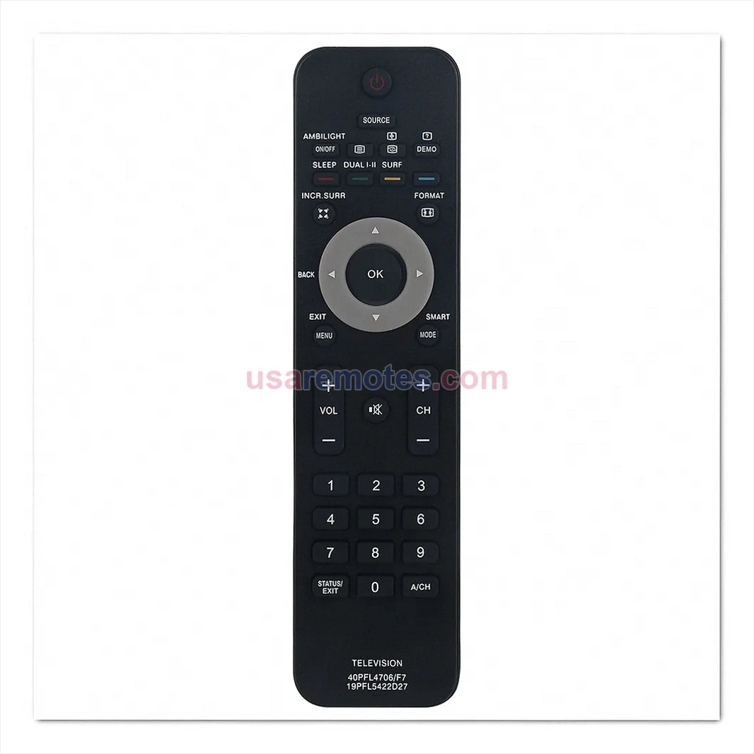 Philips 15MF237S/27 remote control replacement Philips 15MF237S/27 remote control replacement