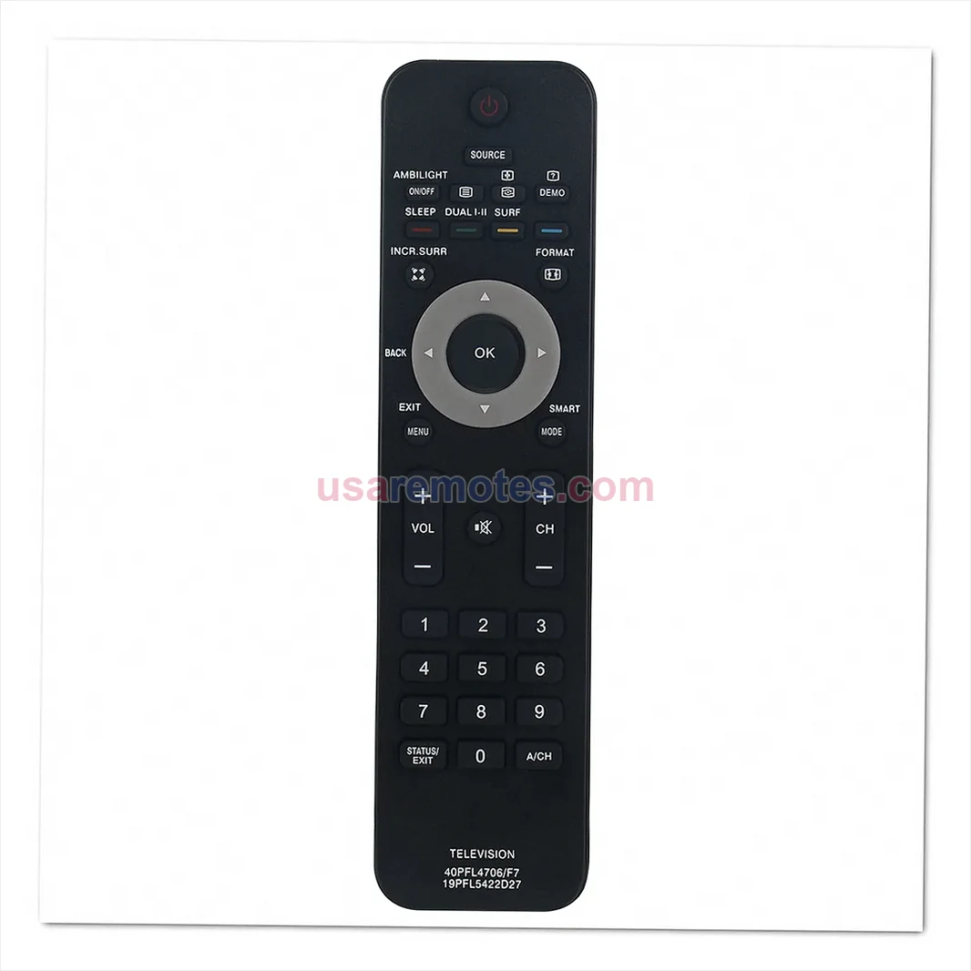 Philips 19MF337B/27 remote control replacement Philips 19MF337B/27 remote control replacement
