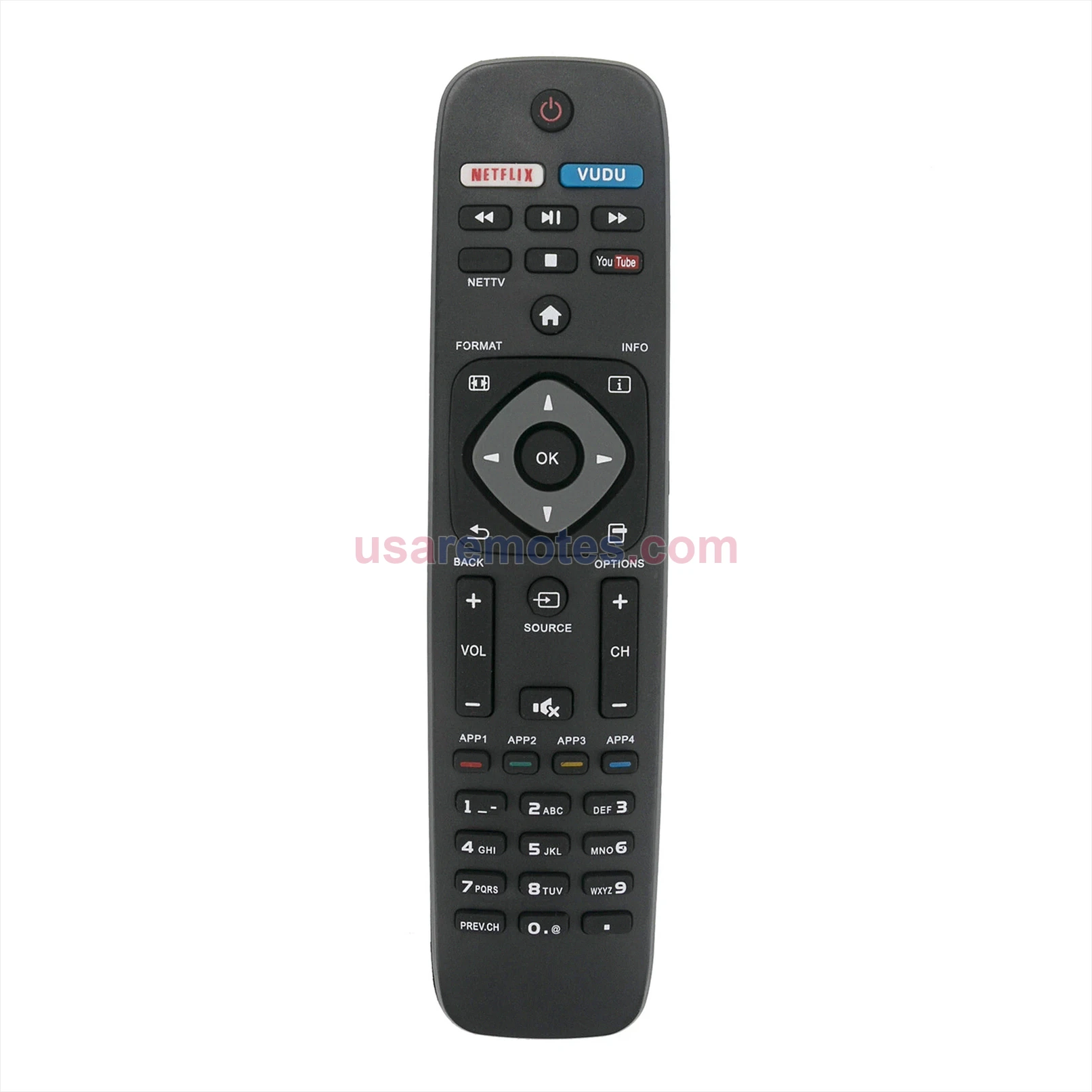 Philips 32PFL6704D remote control replacement Philips 32PFL6704D remote control replacement