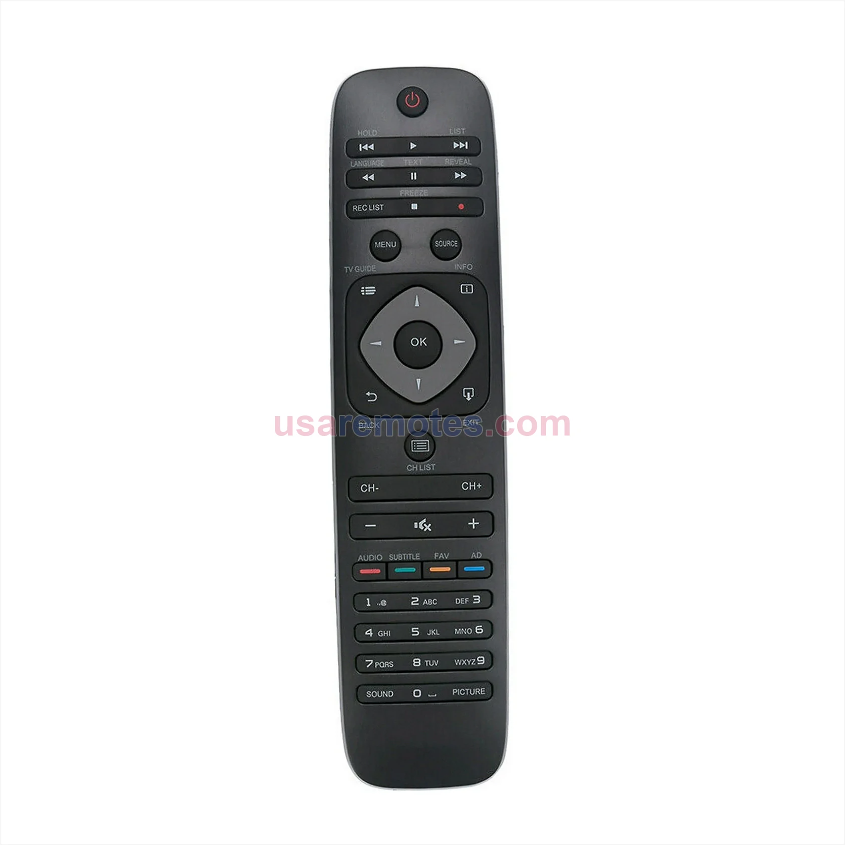 Philips 32PHH5129 remote control replacement Philips 32PHH5129 remote control replacement