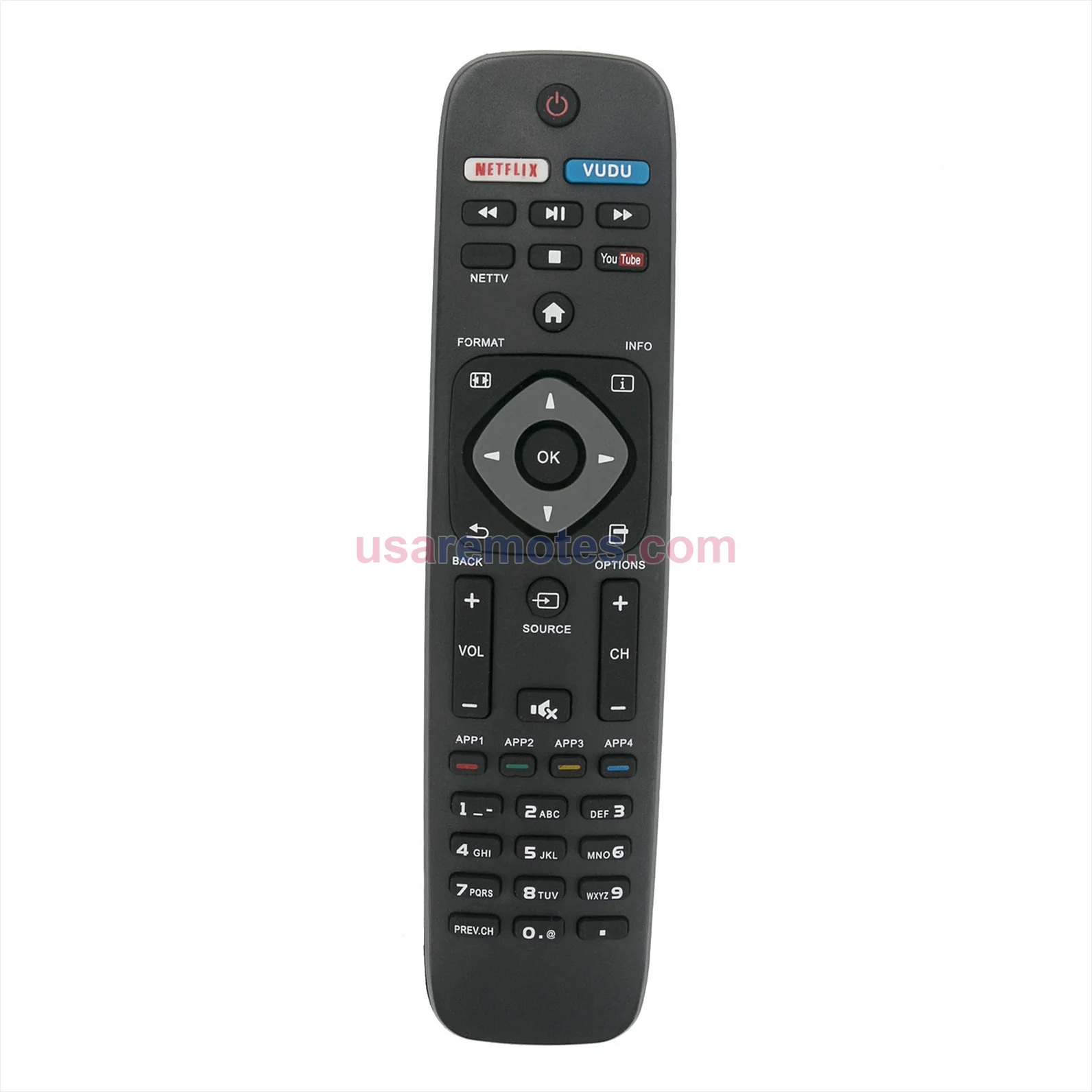 Philips 39PFL4706/F7 remote control replacement Philips 39PFL4706/F7 remote control replacement