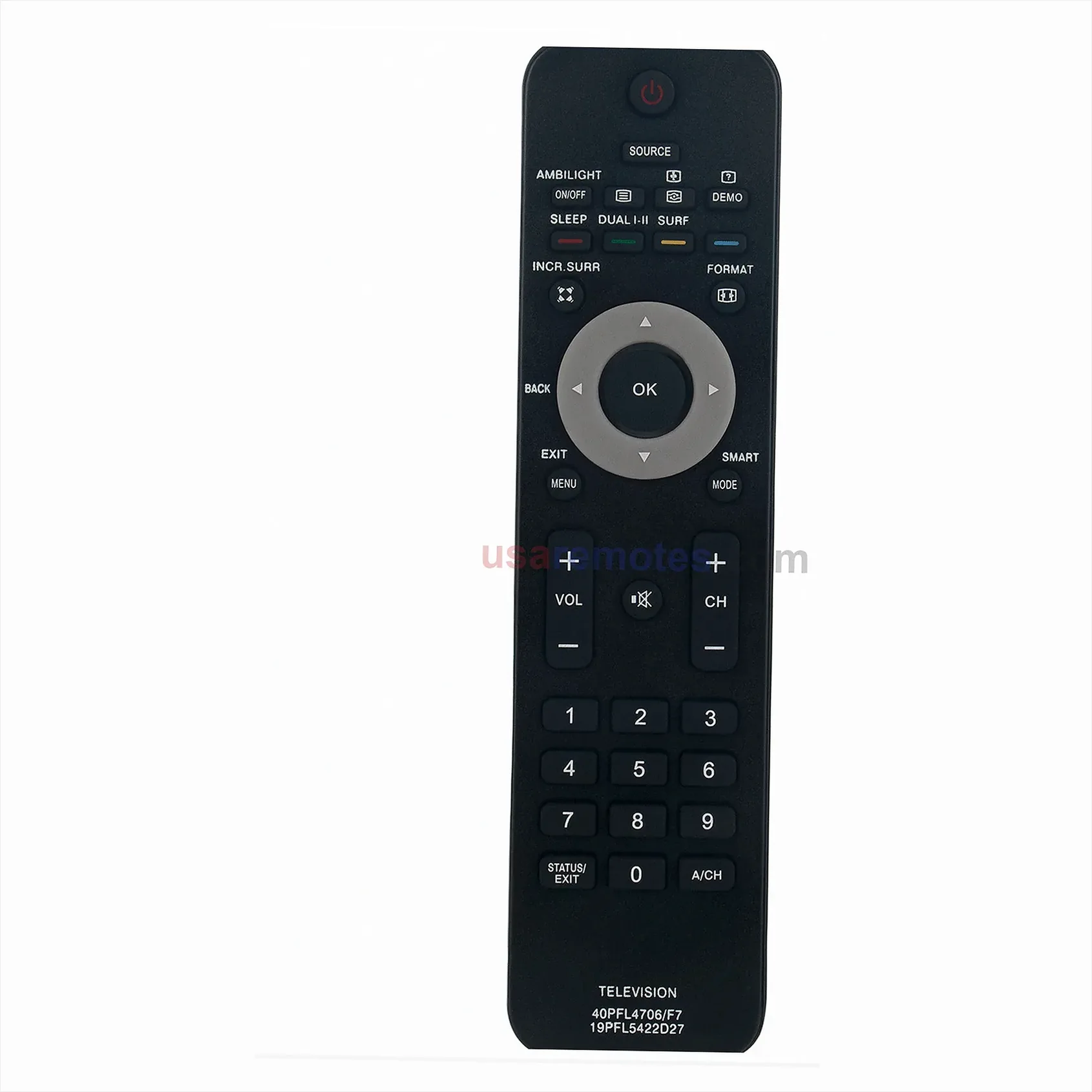 Philips 40PFL5505D remote control replacement Philips 40PFL5505D remote control replacement