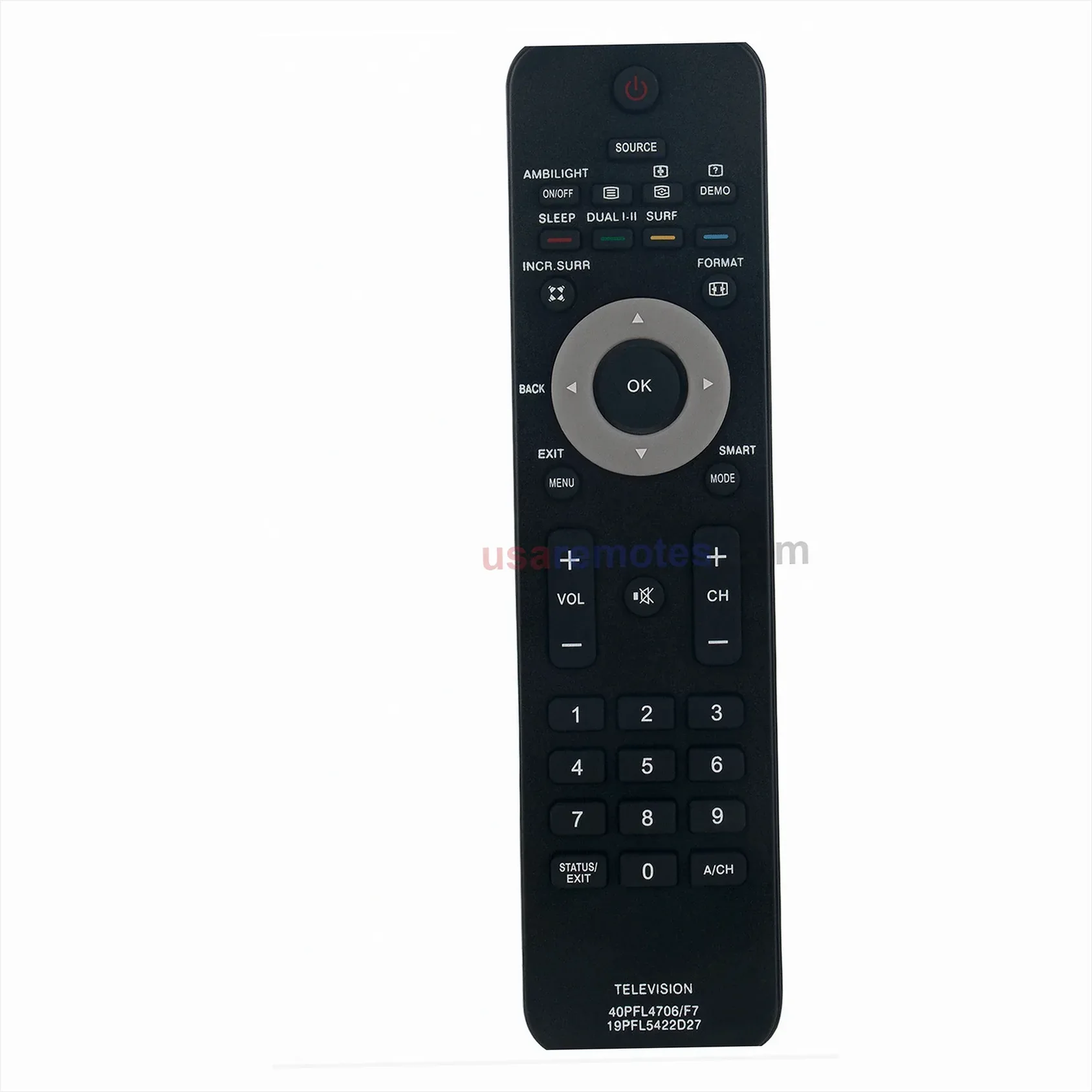 Philips 40PFL5705D remote control replacement Philips 40PFL5705D remote control replacement