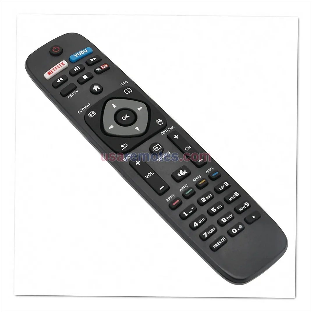 Philips 43PFL4909/F7 remote control replacement Philips 43PFL4909/F7 remote control replacement