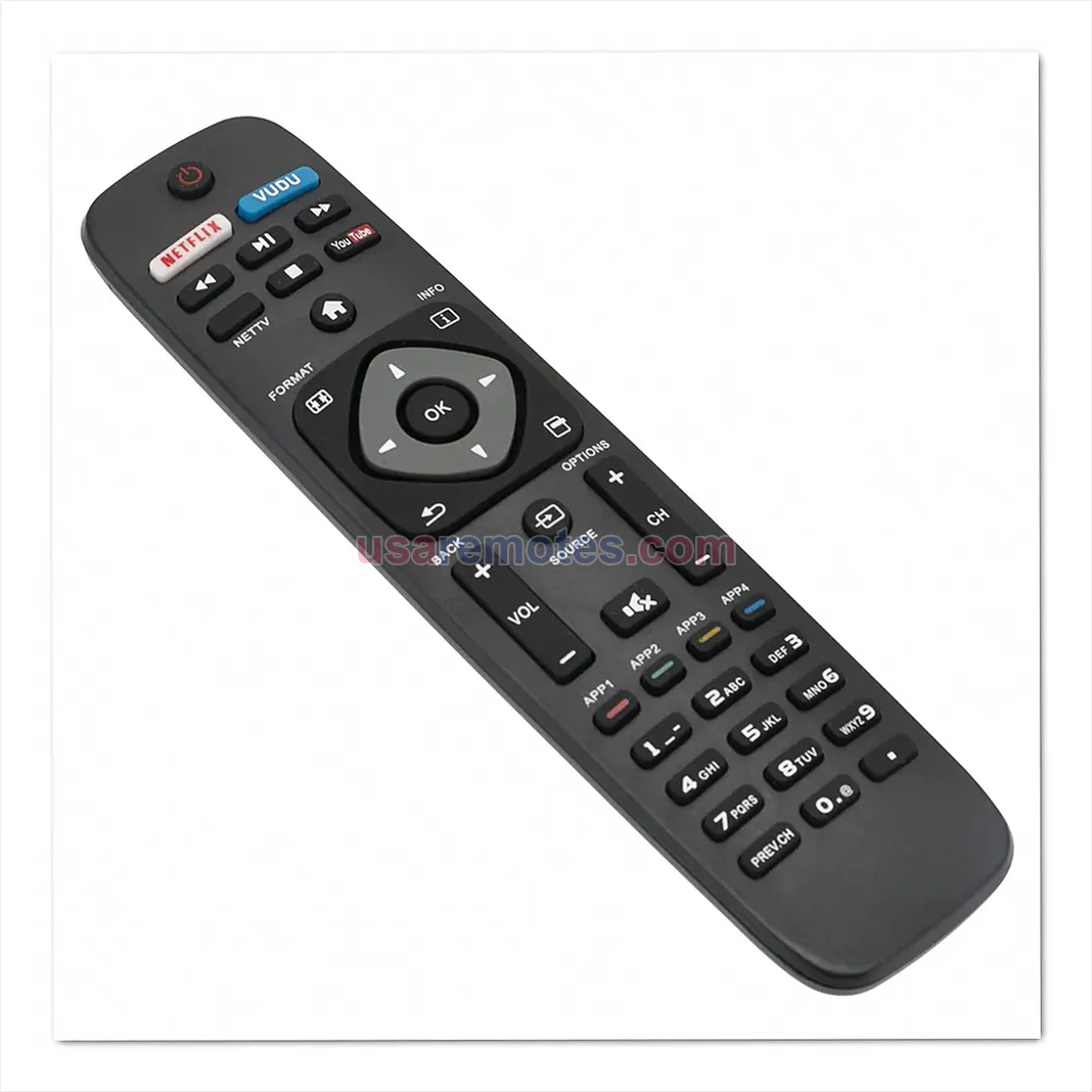 Philips 49PFL4609/F7 remote control replacement Philips 49PFL4609/F7 remote control replacement
