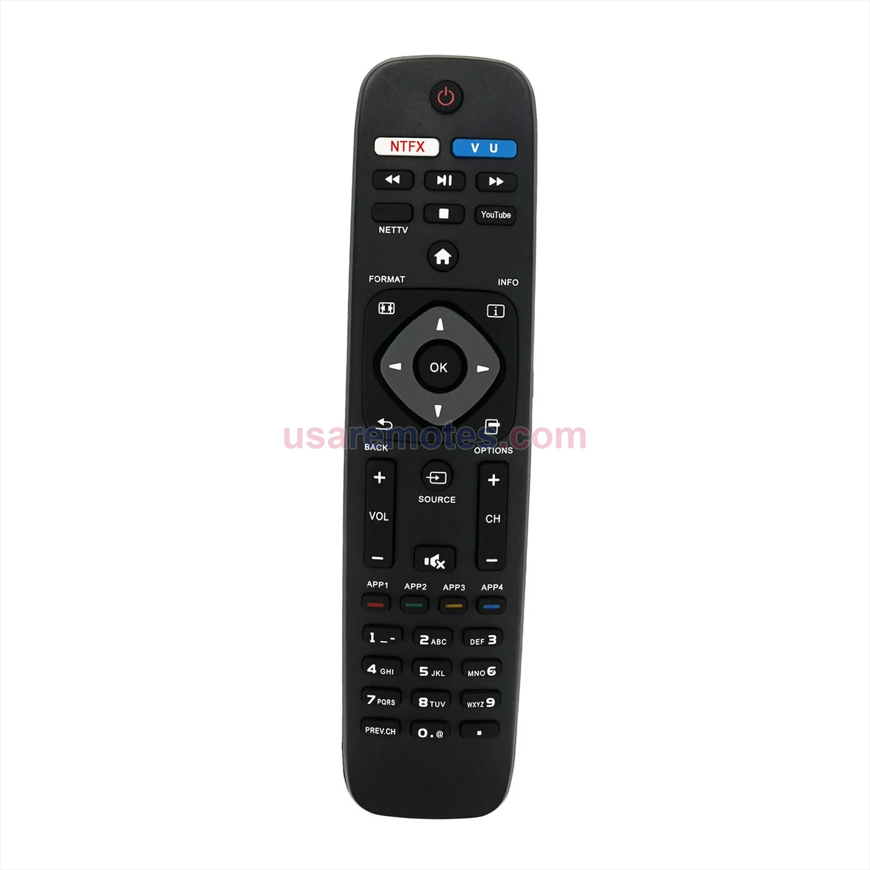 Philips 50PFL4901/F7B remote control replacement Philips 50PFL4901/F7B remote control replacement