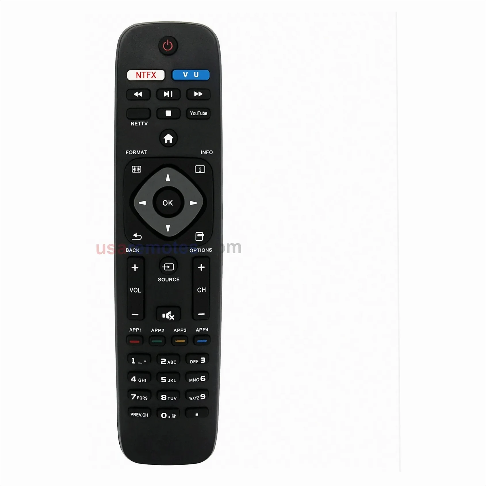 Philips 55PFL4706F7 remote control replacement Philips 55PFL4706F7 remote control replacement