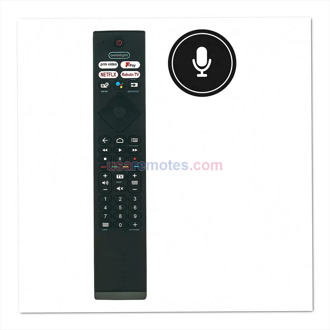 Philips 75PUS7956/12 TV Replacement remote control replacement Philips 75PUS7956/12 TV Replacement remote control replacement