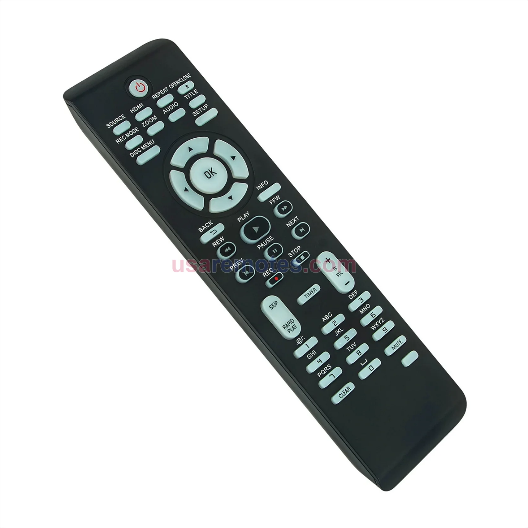 Philips DVDR3440 remote control replacement
