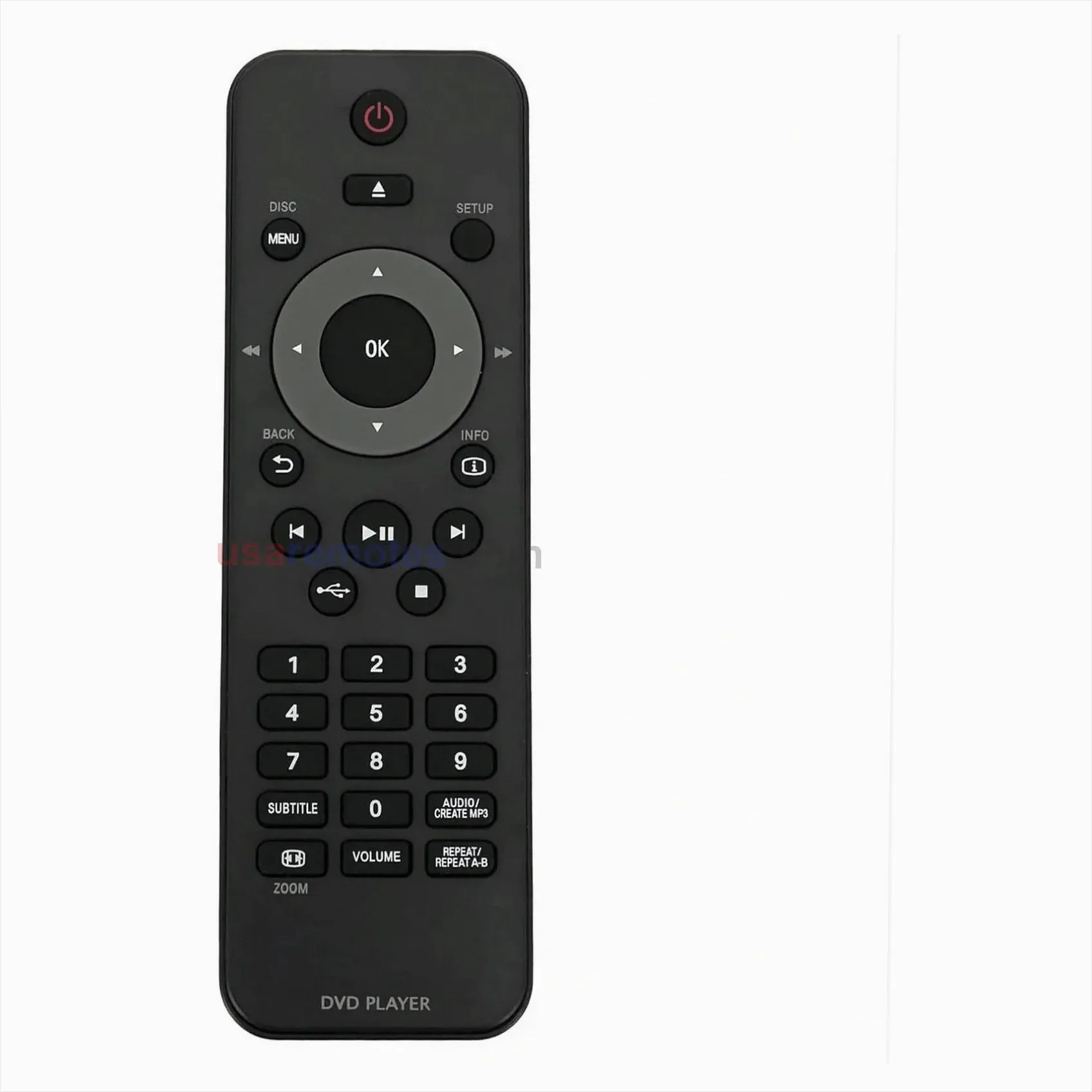 Philips DVP3520K remote control replacement