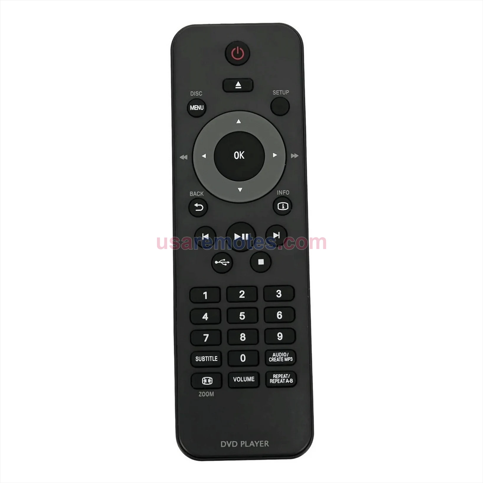 Philips DVP3982 remote control replacement
