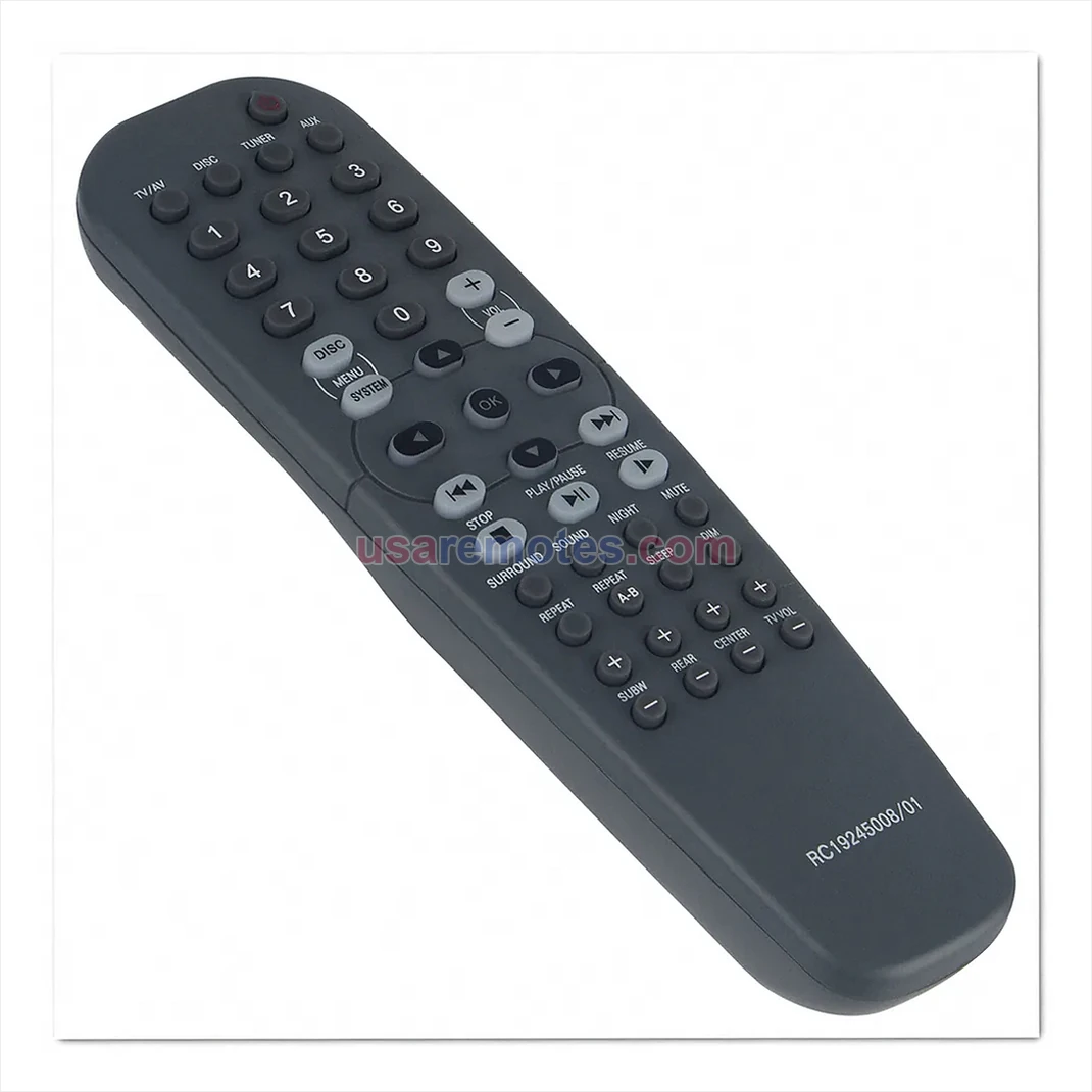 Philips MX3700D99 remote control replacement
