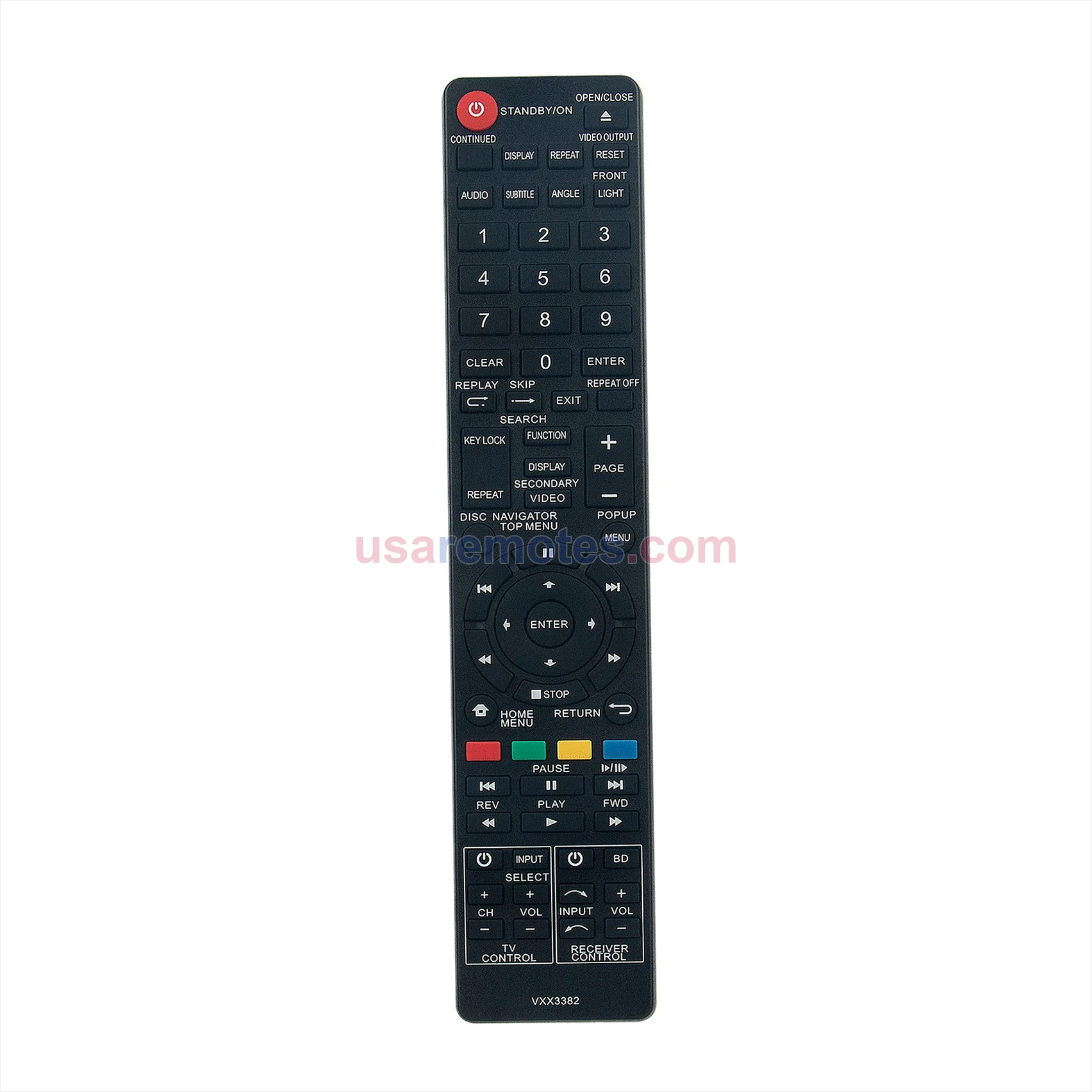 Pioneer BDP-330 remote control replacement