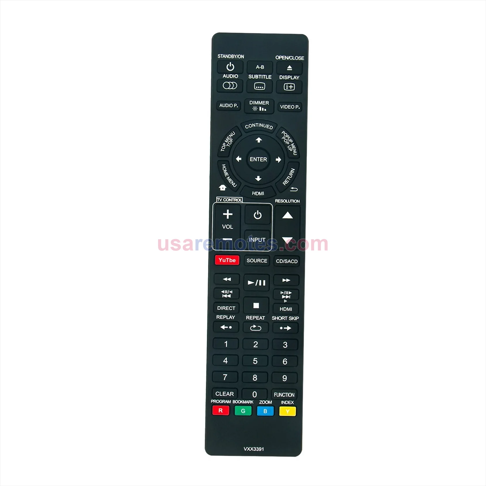 Pioneer BDP-LX58-K remote control replacement Pioneer BDP-LX58-K remote control replacement