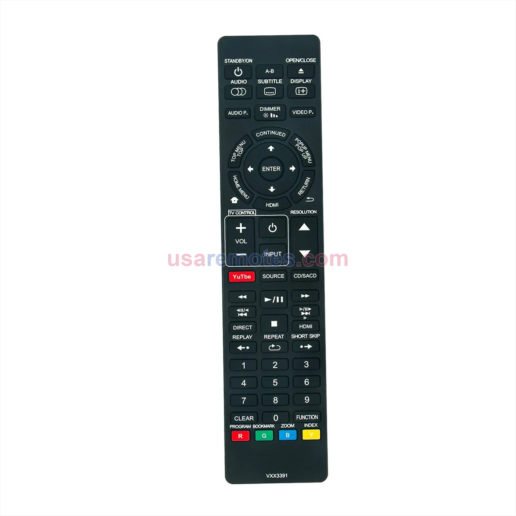Pioneer BDP-LX58-L remote control replacement Pioneer BDP-LX58-L remote control replacement