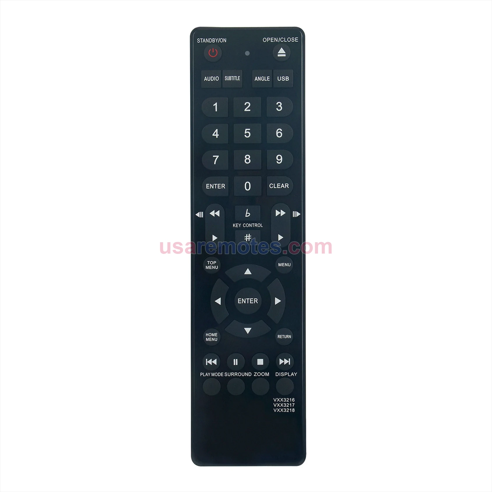 Pioneer DV-490V-K remote control replacement Pioneer DV-490V-K remote control replacement
