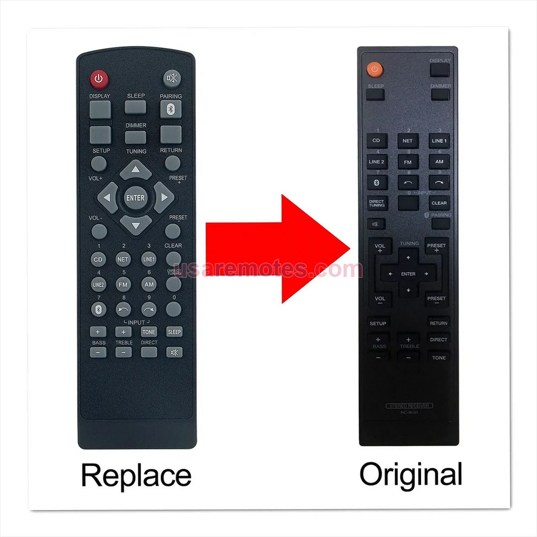 Pioneer SX-10AE Remote remote control replacement Pioneer SX-10AE Remote remote control replacement