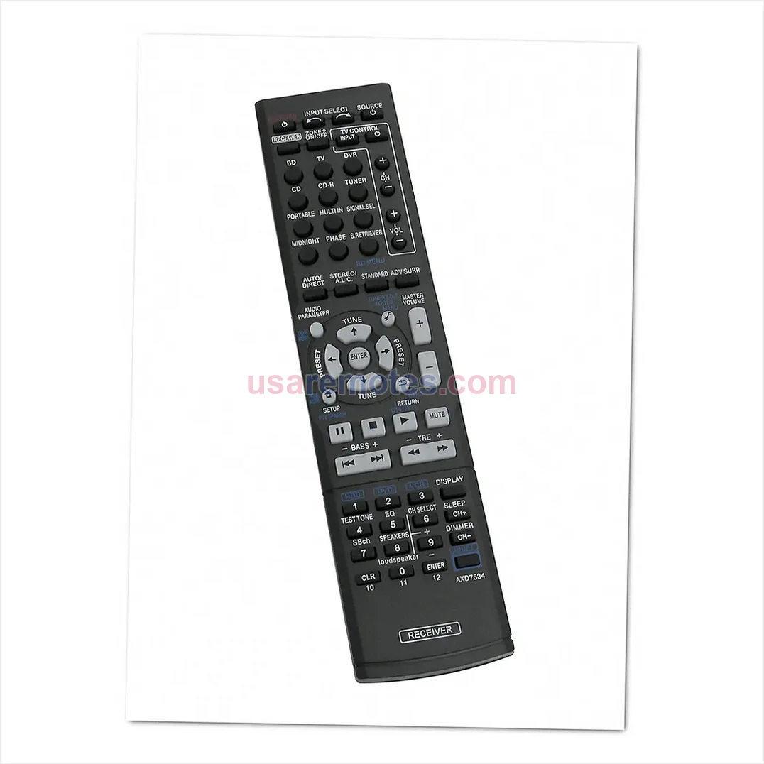 Pioneer VSX-1018AH-K remote control replacement