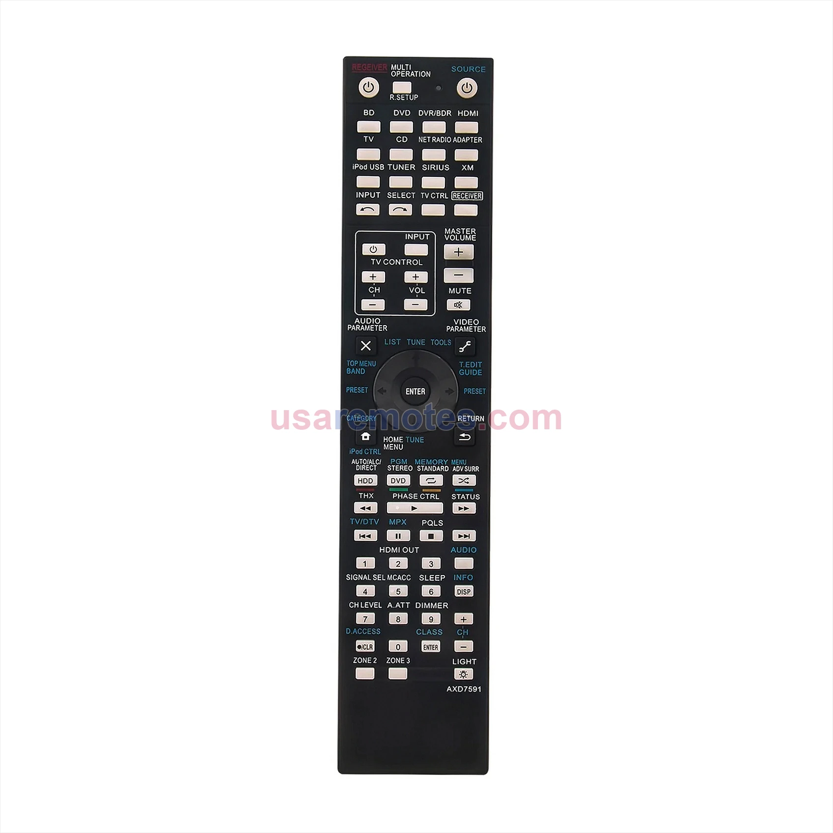Pioneer VSX-1127-K remote control replacement Pioneer VSX-1127-K remote control replacement