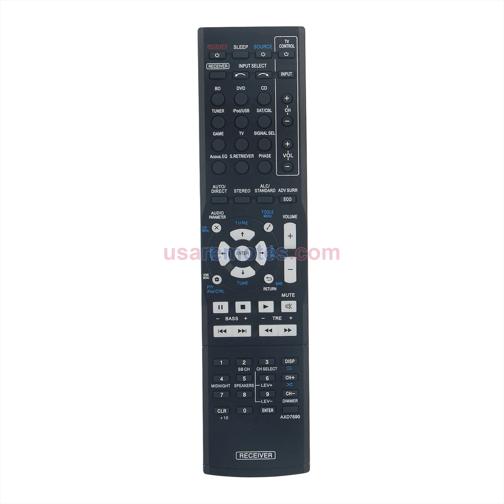 Pioneer VSX-321-K-P remote control replacement Pioneer VSX-321-K-P remote control replacement