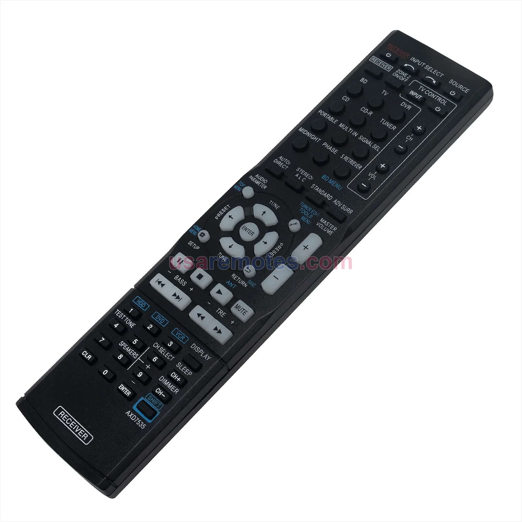 Pioneer VSX-519V-K remote control replacement Pioneer VSX-519V-K remote control replacement