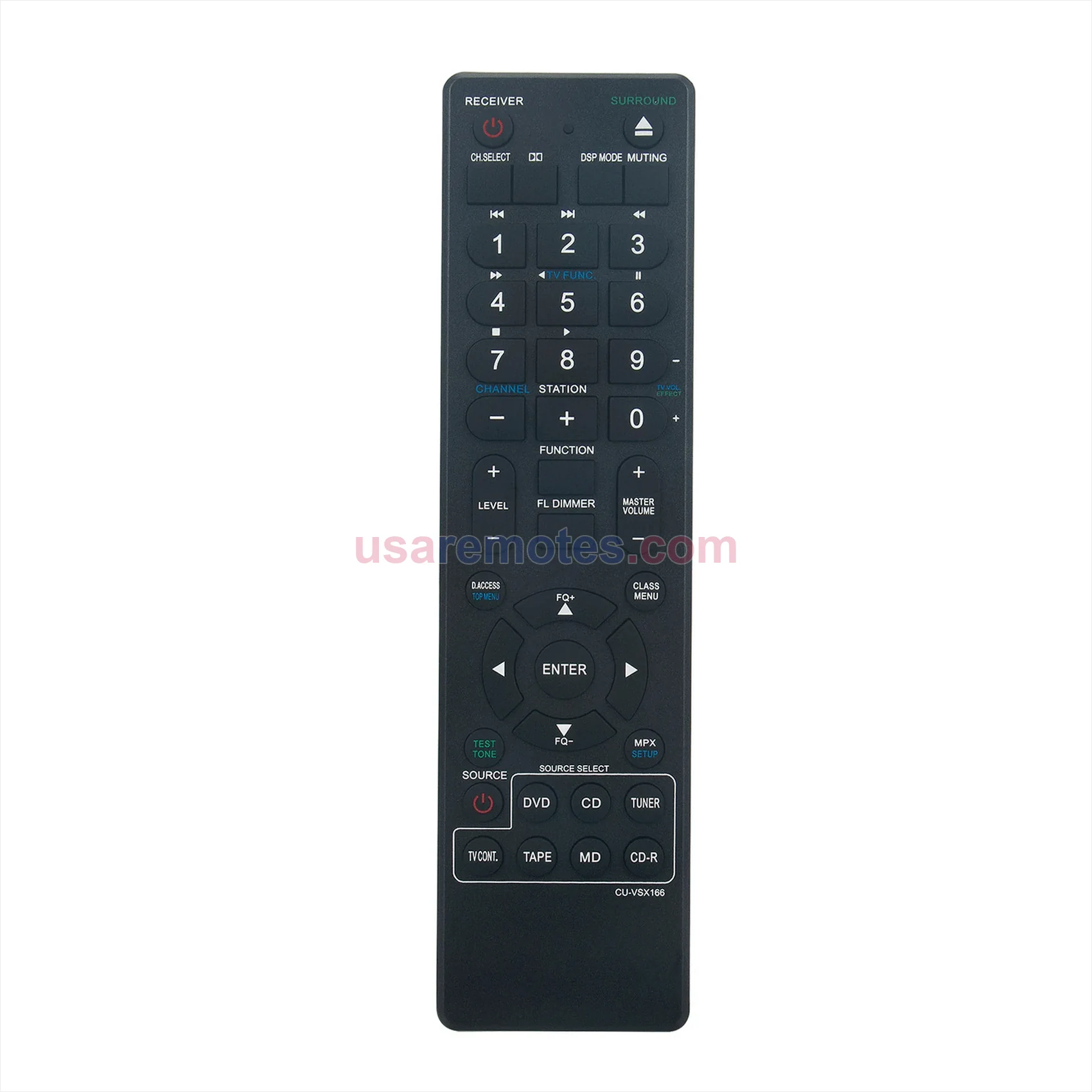 Pioneer VSXD712K remote control replacement Pioneer VSXD712K remote control replacement