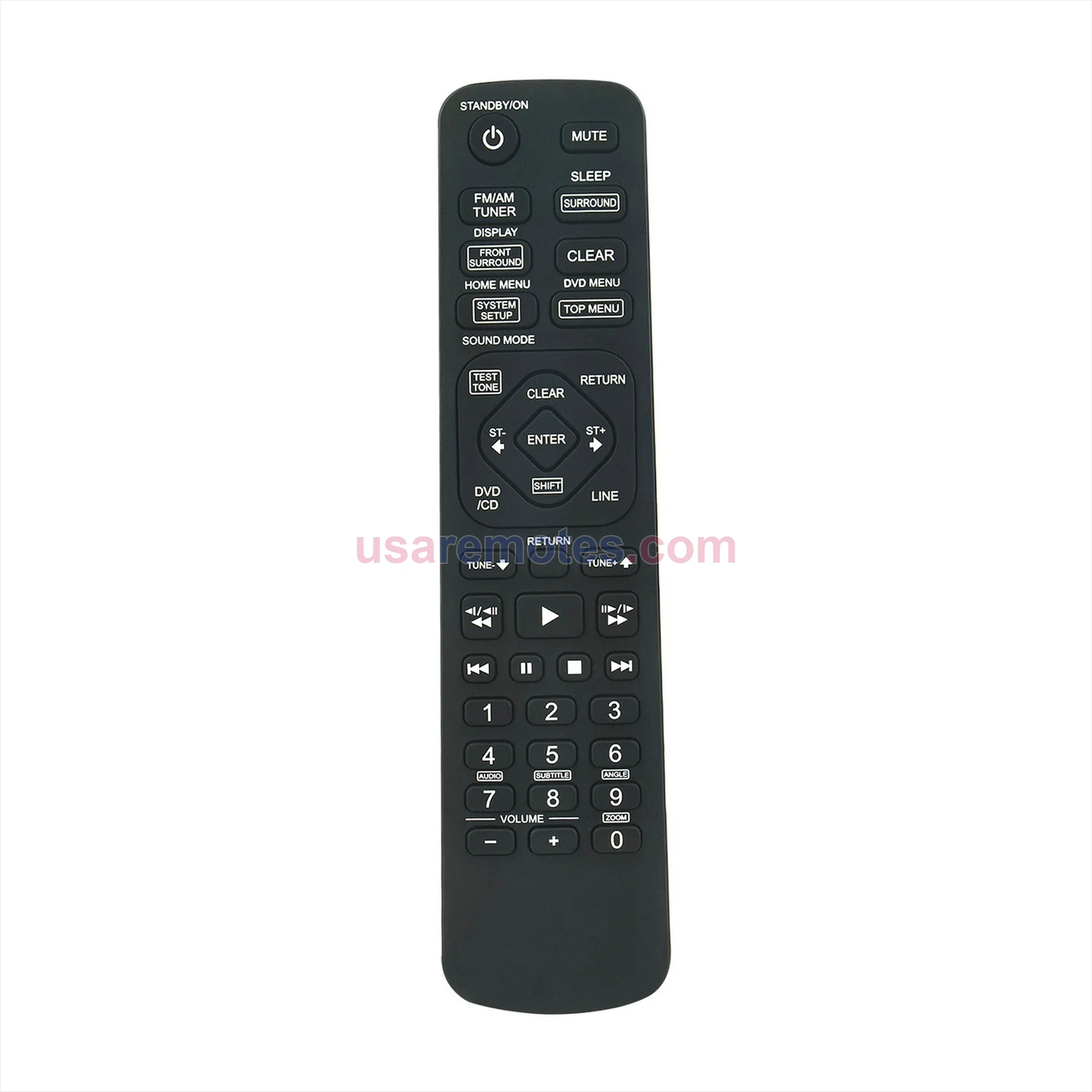 Pioneer XV-DV430 remote control replacement