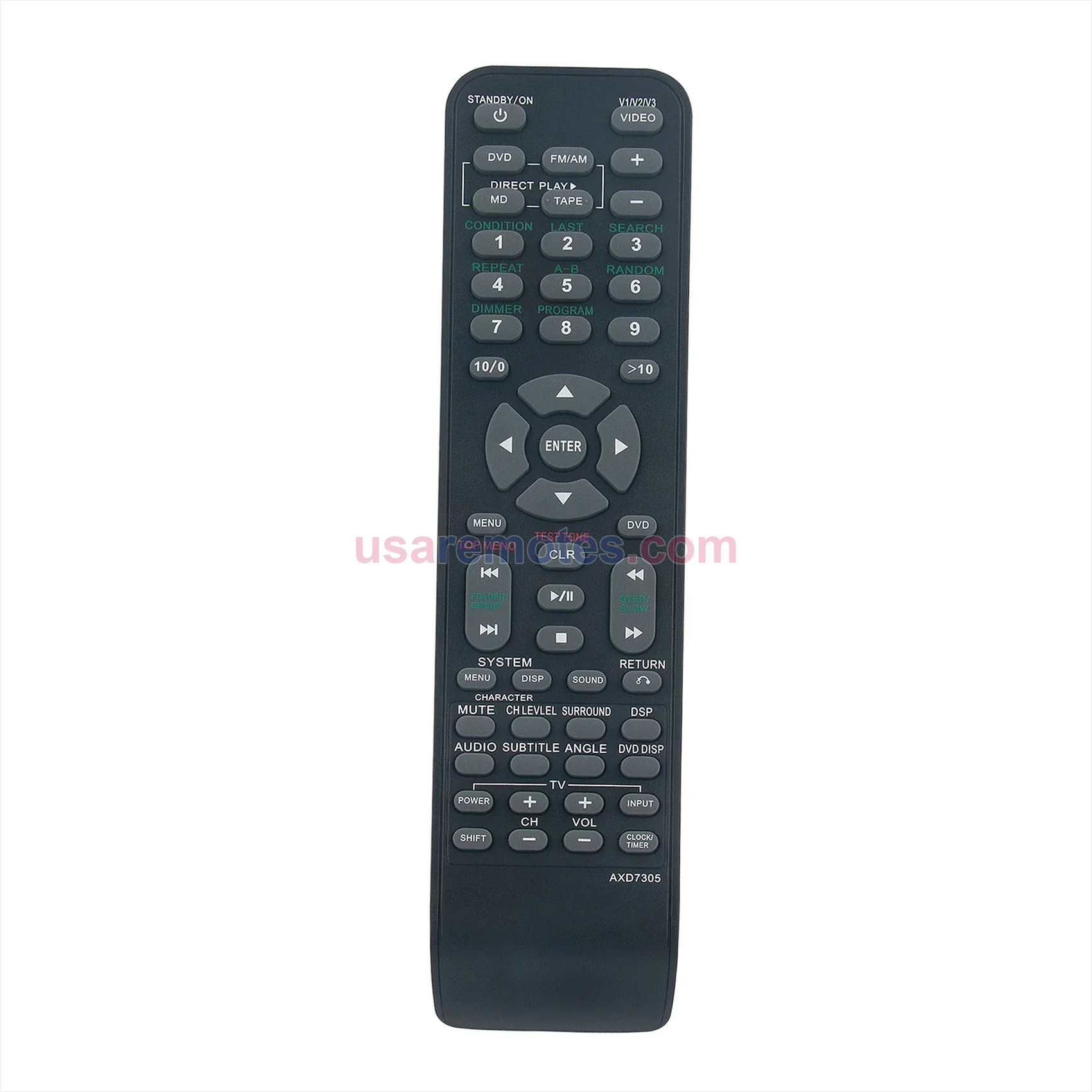 Pioneer XV-DV77 remote control replacement