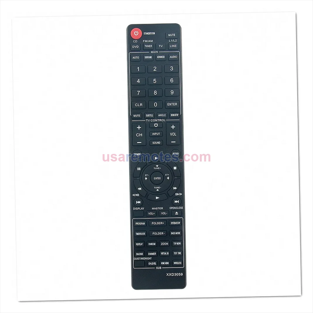 Pioneer XV-DVD515 remote control replacement Pioneer XV-DVD515 remote control replacement