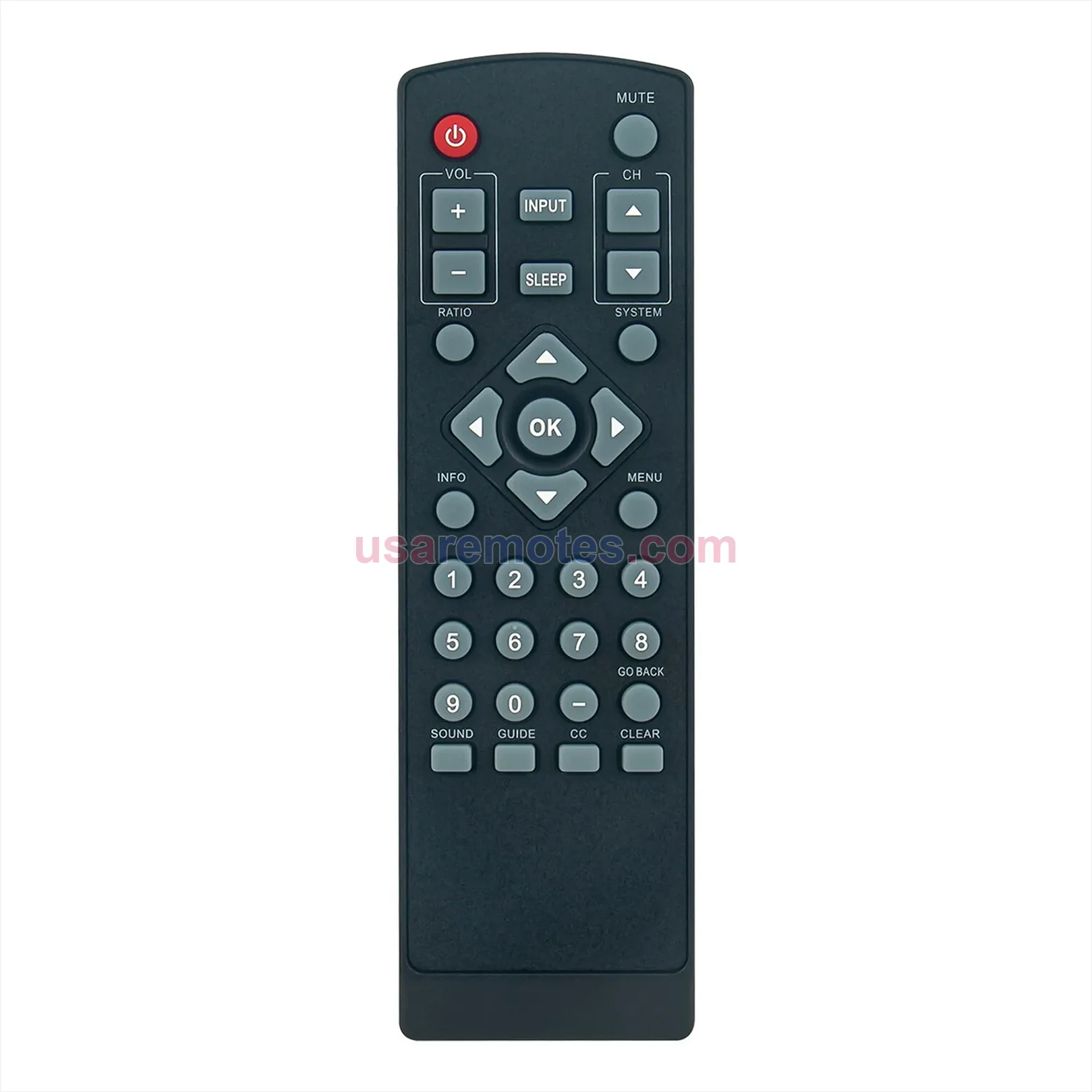 RCA J43BE926 remote control replacement RCA J43BE926 remote control replacement