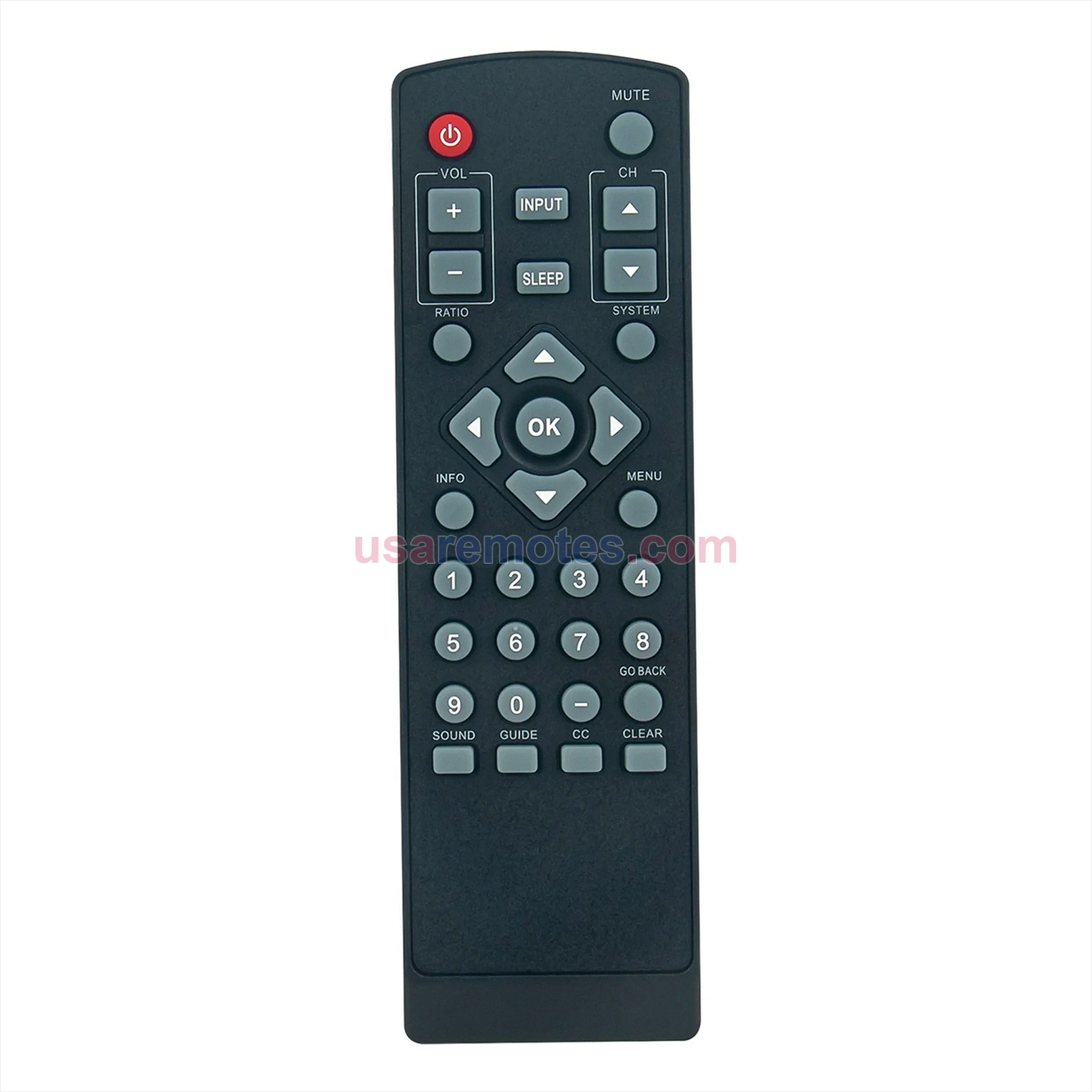 RCA J43LV840 remote control replacement RCA J43LV840 remote control replacement