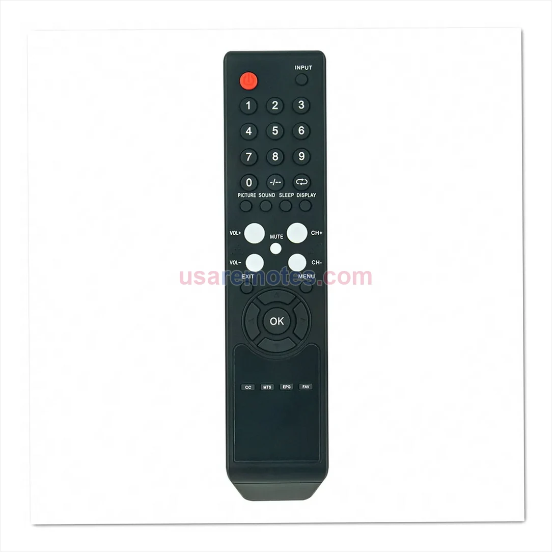 RCA RLED5592A remote control replacement RCA RLED5592A remote control replacement
