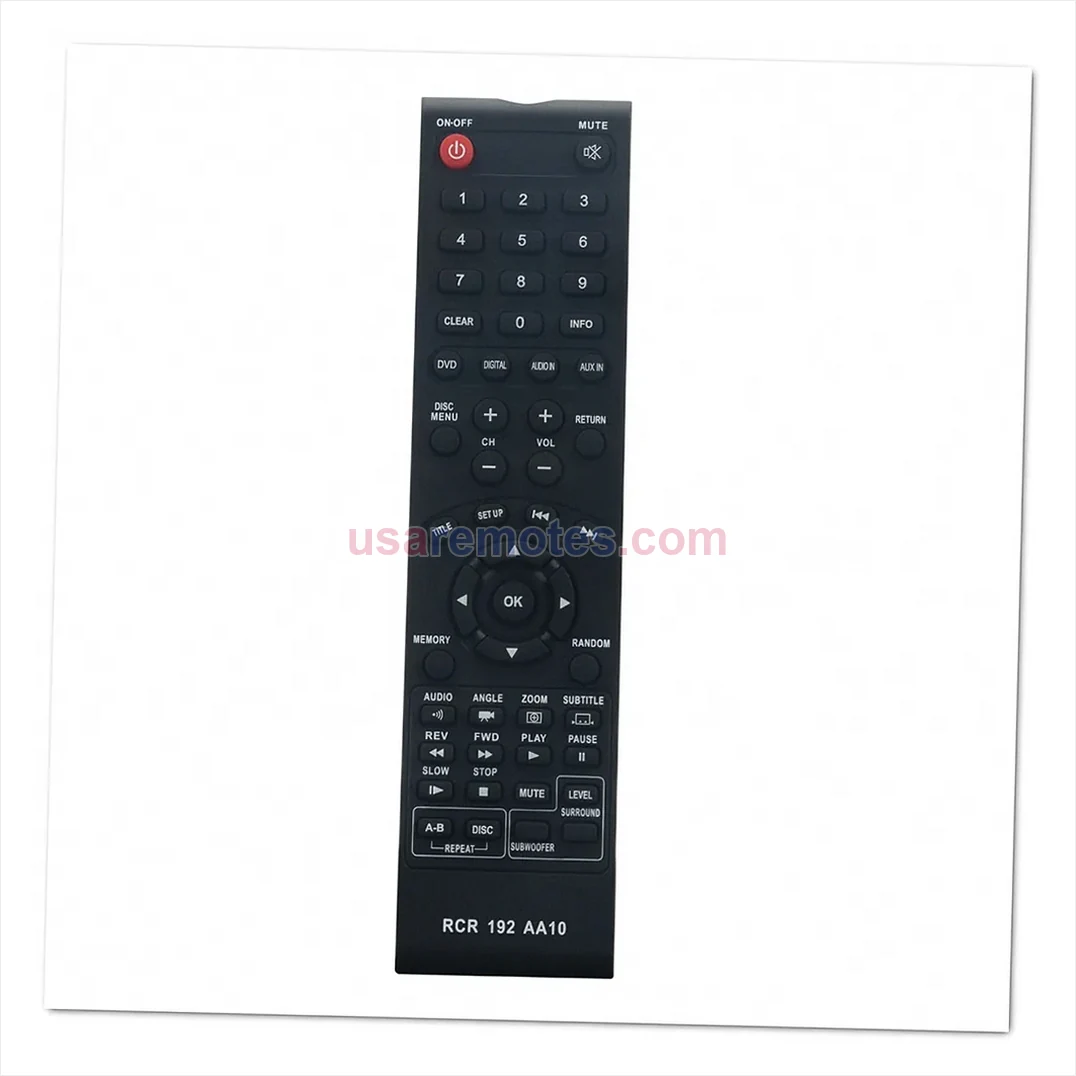 RCA RTD3131 remote control replacement