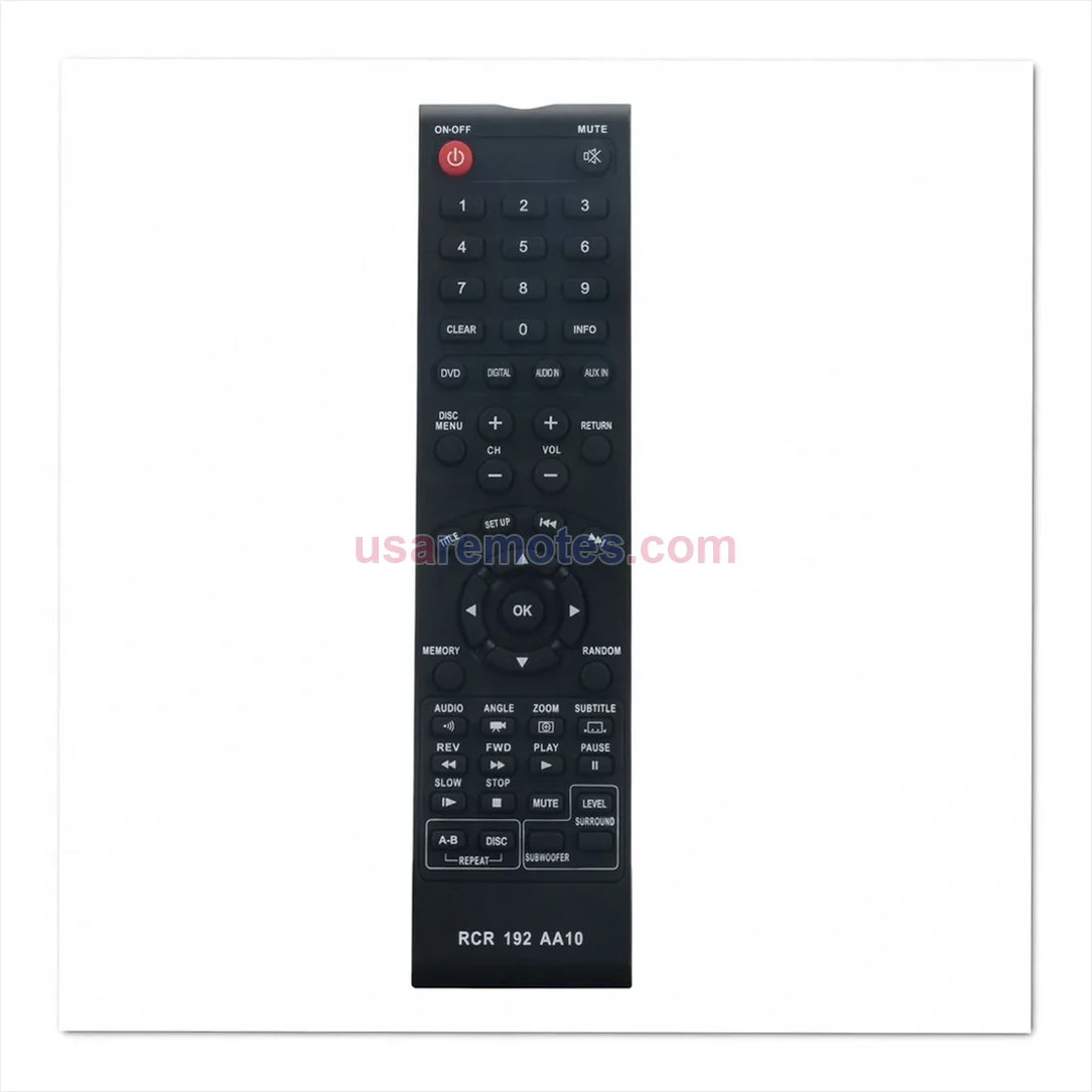 RCA RTD3133 remote control replacement