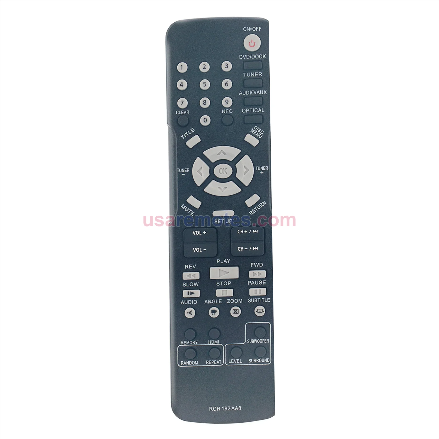 RCA RTD316WI remote control replacement RCA RTD316WI remote control replacement