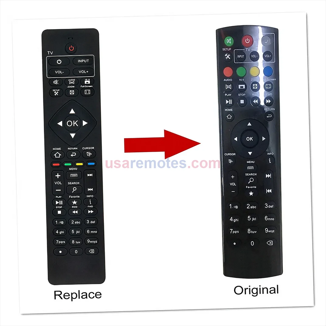 Remote S5MAX remote control replacement
