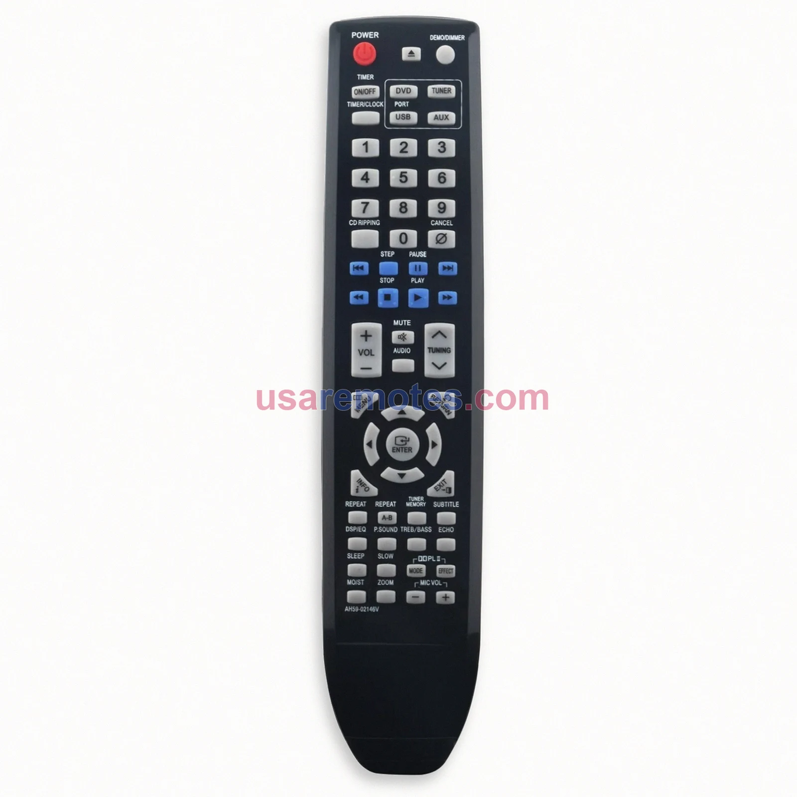 Samsung AH59-02146V DVD Player Remote
