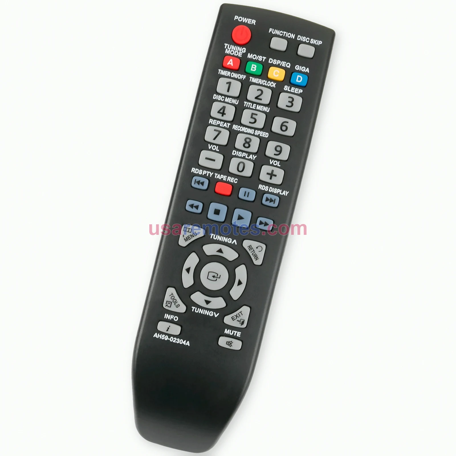 Samsung AH59-02304A DVD Player Remote