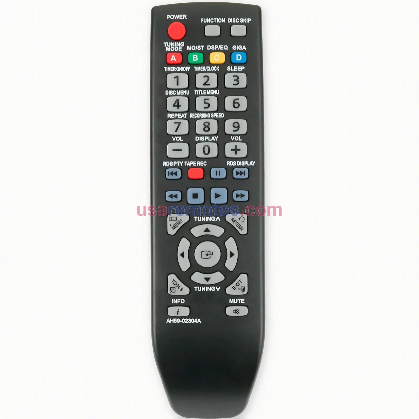 Samsung AH59-02304A DVD Player Remote