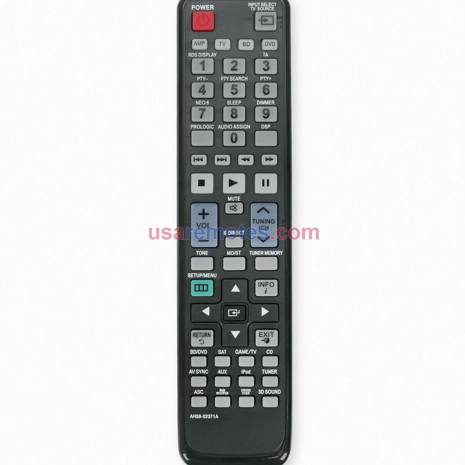 Samsung AH59-02371A AV Receiver Remote