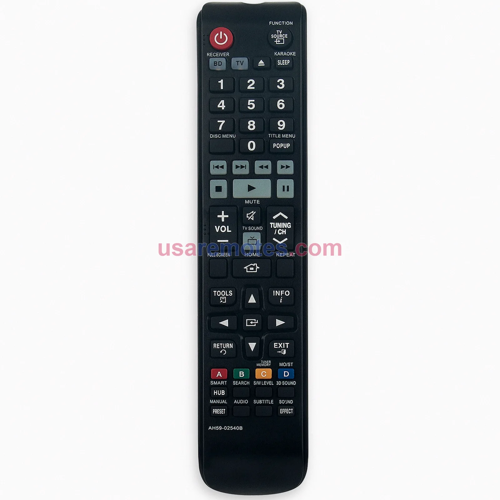 Samsung AH59-02540B Blu-ray Player Remote