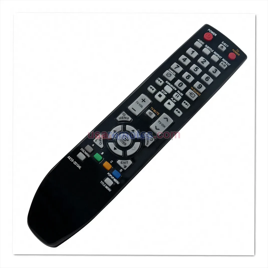 Samsung BD-1600-XAC remote control replacement
