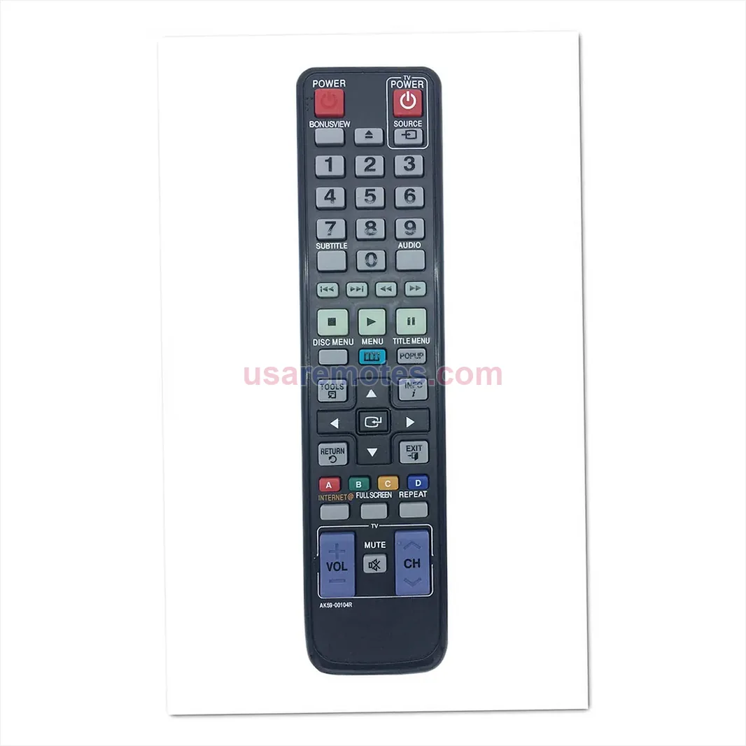 Samsung BD-5500C remote control replacement Samsung BD-5500C remote control replacement