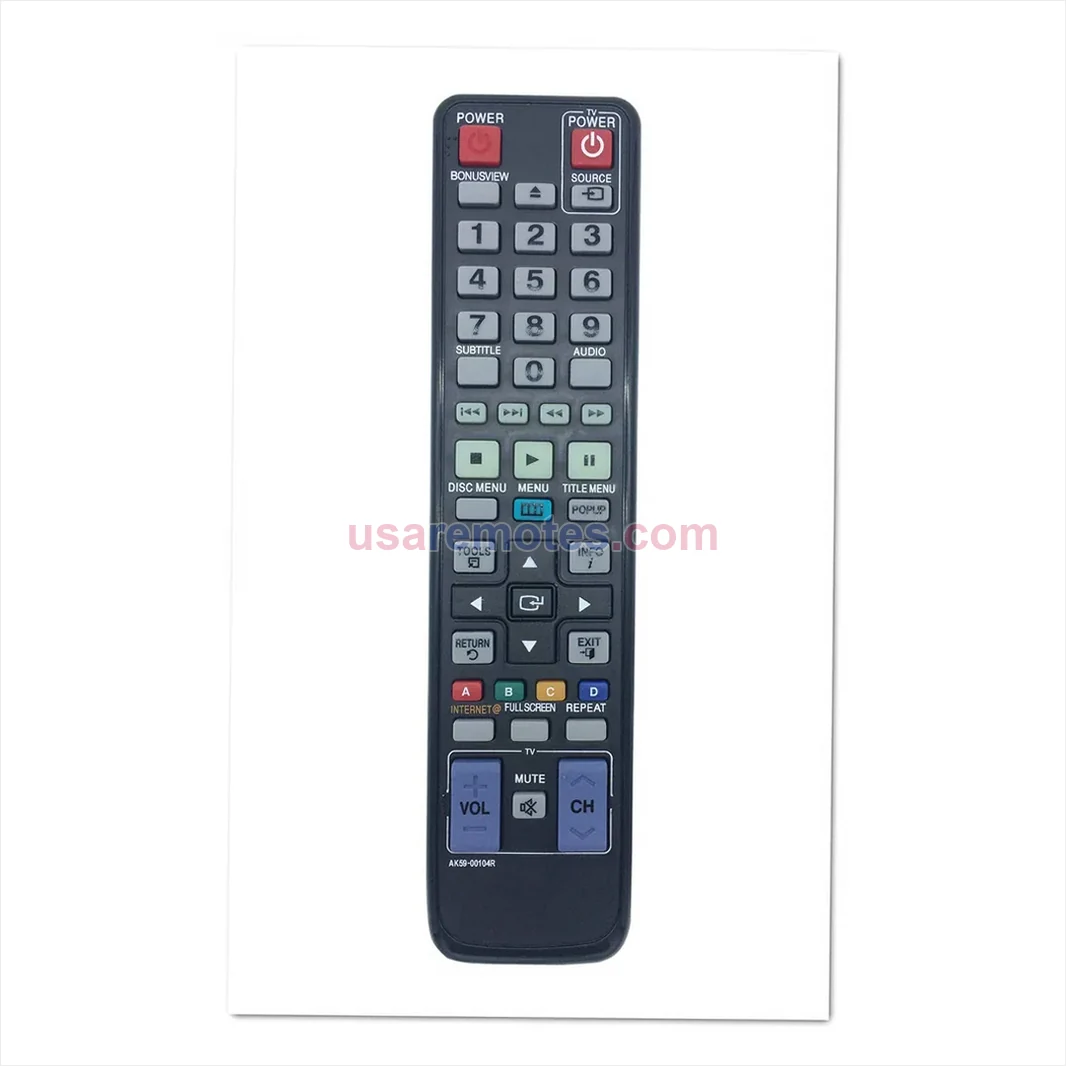 Samsung BD-C6500 remote control replacement Samsung BD-C6500 remote control replacement