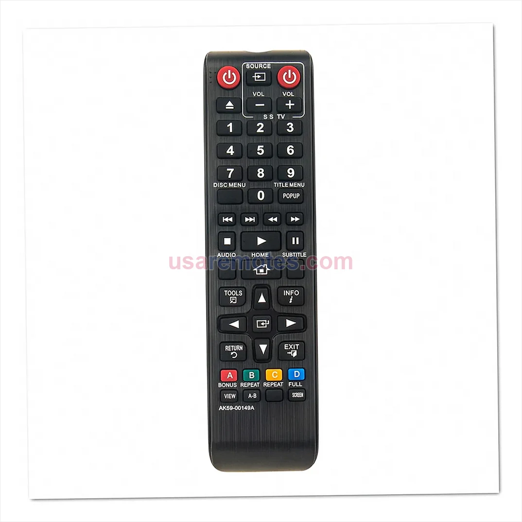 Samsung BD-HM59 remote control replacement