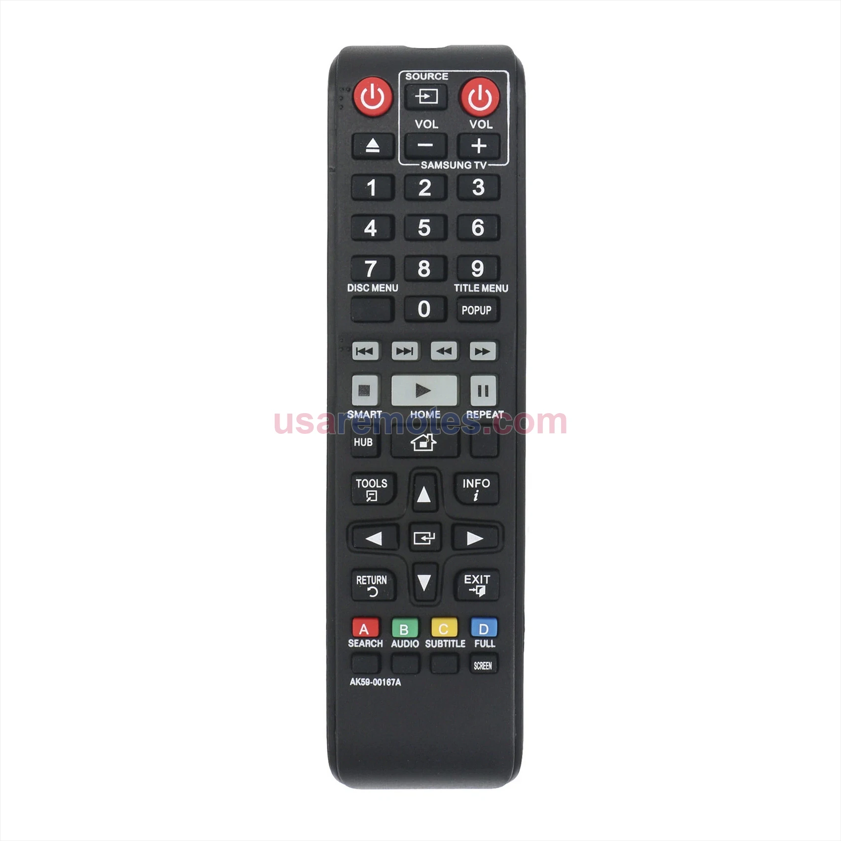 Samsung BD-J6300 remote control replacement Samsung BD-J6300 remote control replacement