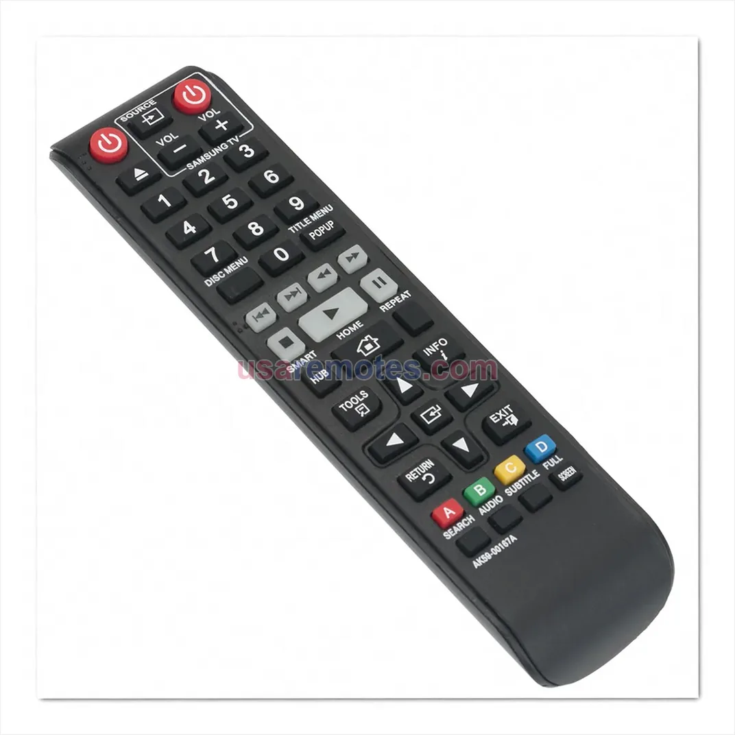 Samsung BD-JM63C remote control replacement Samsung BD-JM63C remote control replacement