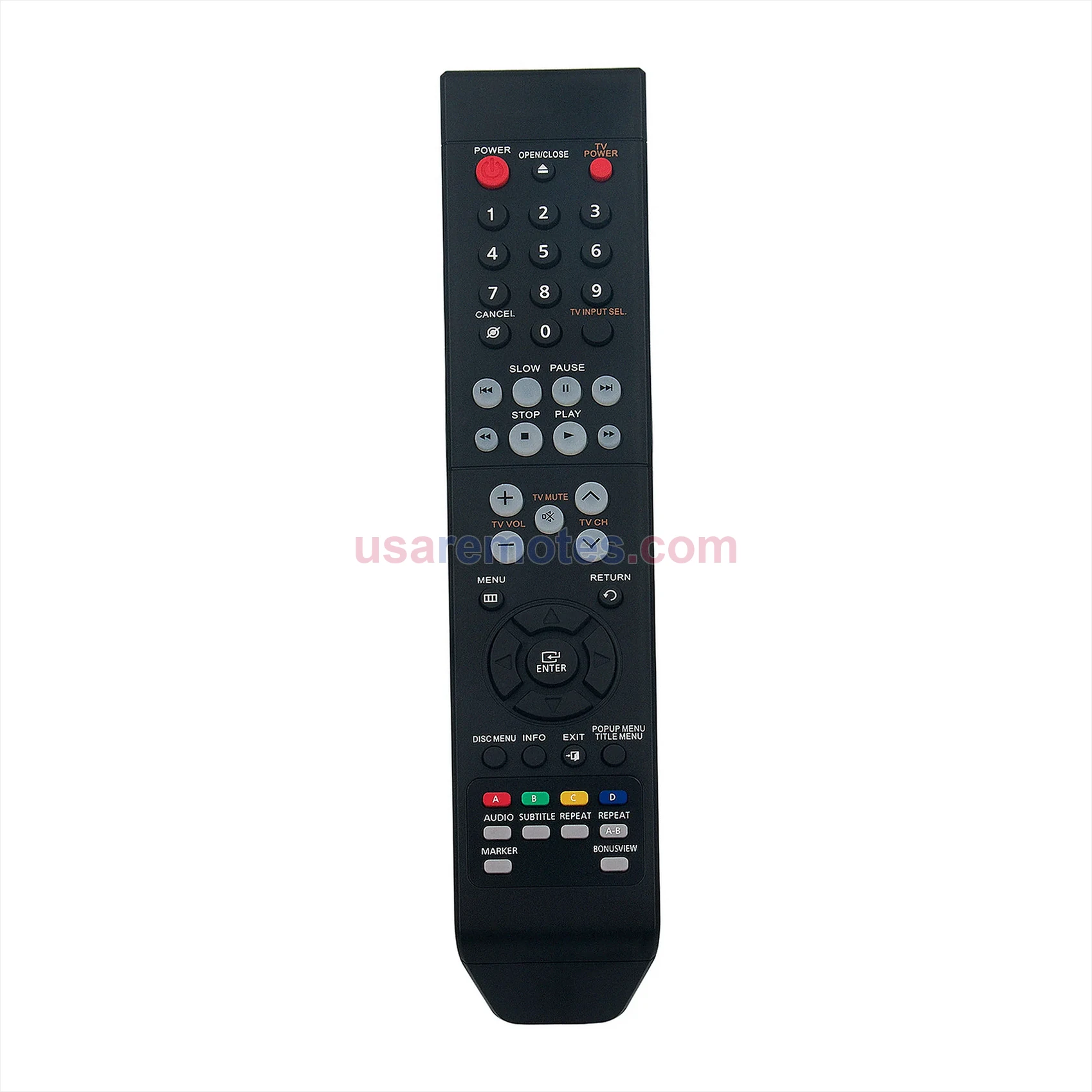 Samsung BD-P1500C/XAA remote control replacement Samsung BD-P1500C/XAA remote control replacement