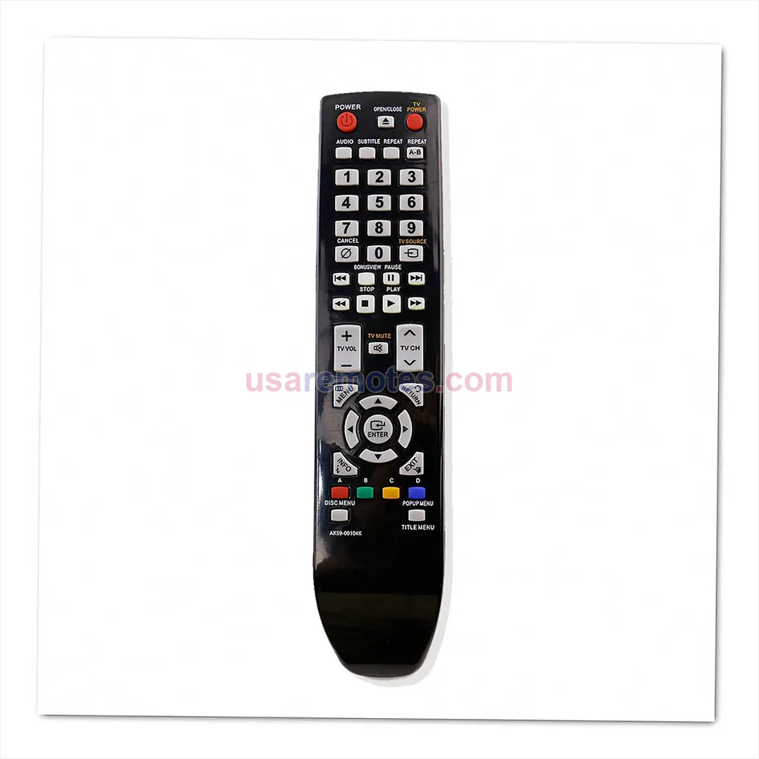 Samsung BDP1600XAA remote control replacement Samsung BDP1600XAA remote control replacement
